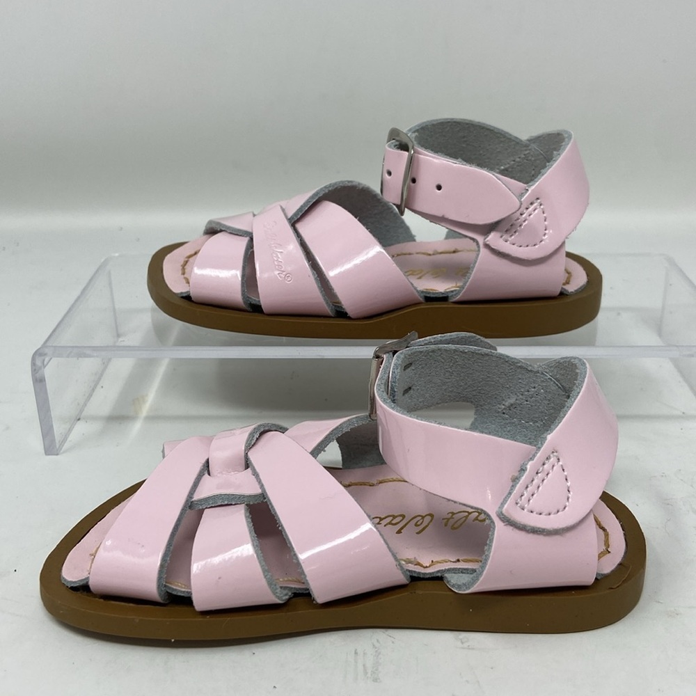 NWOT Salt Water Original Shiny Pink - Toddler Size 5 - Picture 3 of 12